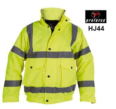 Hi Viz Bomber Jacket- HJ44