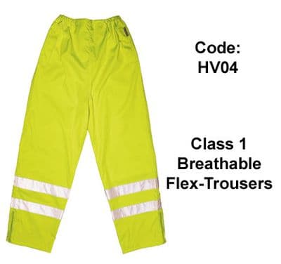 Hi Viz Breathable Flex-Trousers