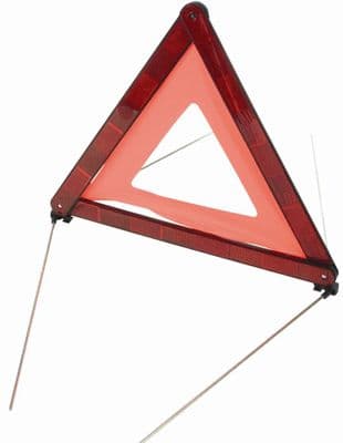 Reflective Road Safety Triangle