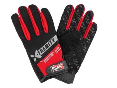 Scan Work Gloves with Touch Screen Function - L (Size 9)