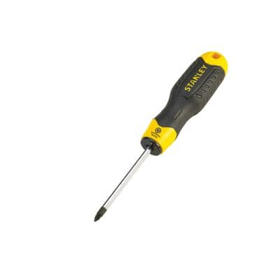Stanley Cushion Grip Screwdriver Pozi PZ1 x 75mm