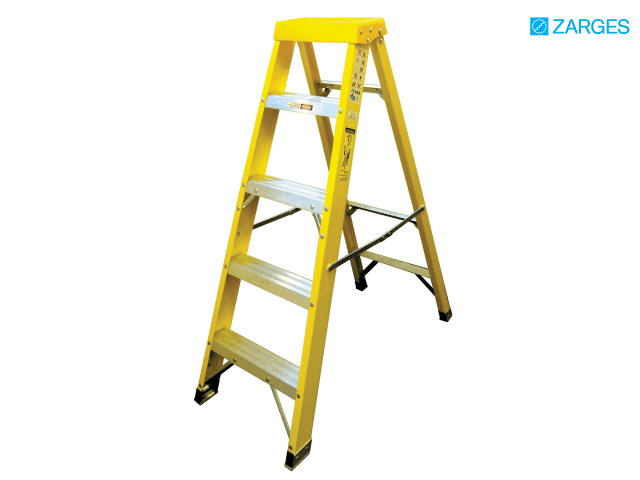 Zarges Fibreglass Swingback Steps