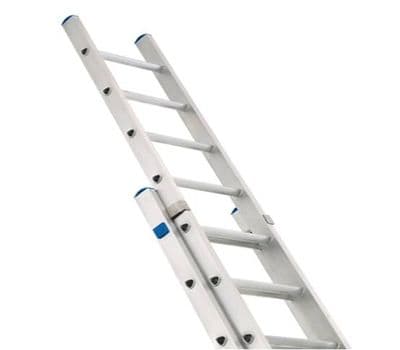 Zarges Industrial Extension Ladder 2-Part D Rung