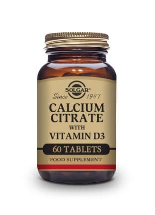 Calcium Citrate with Vitamin D3 60Tablets