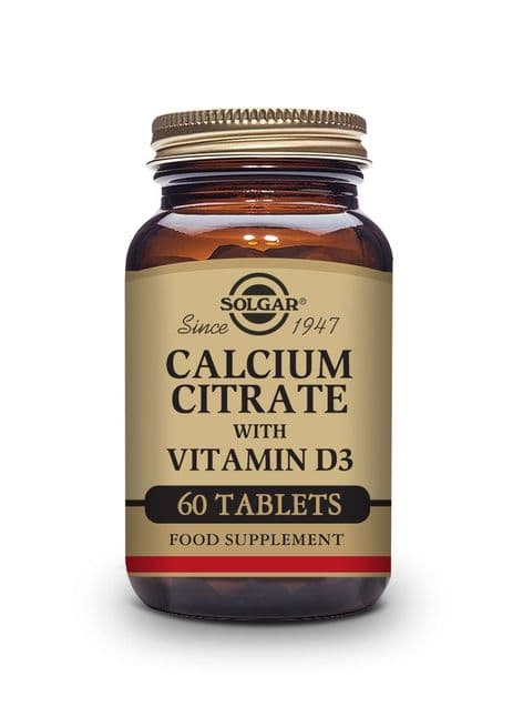 Calcium Citrate with Vitamin D3 60Tablets
