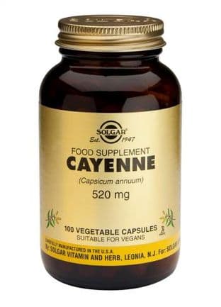 Cayenne Vegetable Capsules