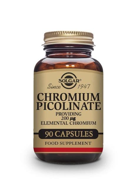 Chromium Picolinate 200 mcg Vegetable Capsules
