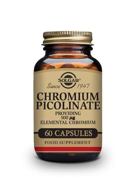 Chromium Picolinate 500 mcg Vegetable Capsules