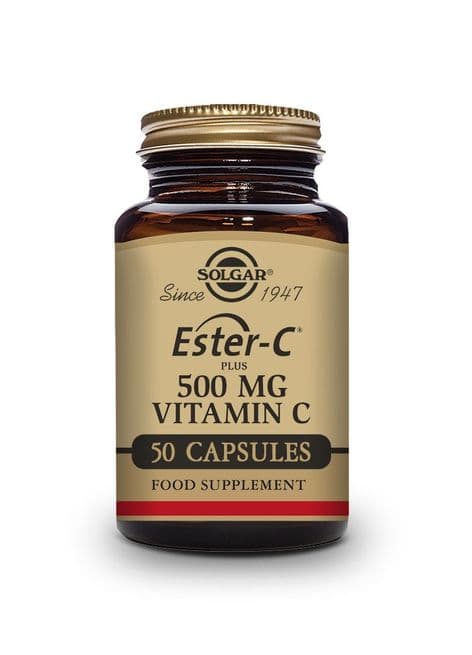 Ester-C® Plus 500 mg Vitamin C Vegetable Capsules (Ester-C® Ascorbate Complex)