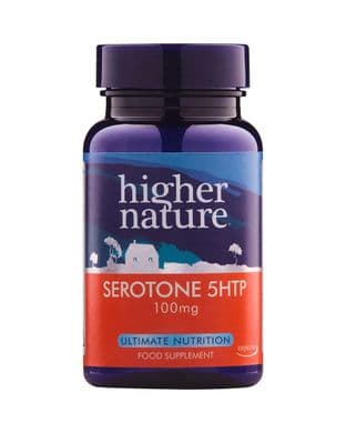 Higher Nature Serotone 5HTP 100mg + co-factors 90 capsules