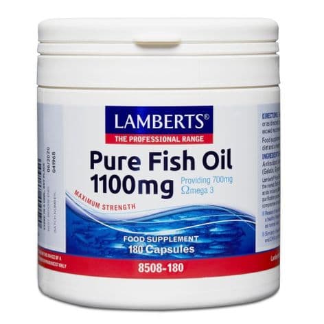 Lamberts Pure Fish Oil 1100mg 120 Caps