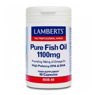 Lamberts Pure Fish Oil 1100mg 60 Caps