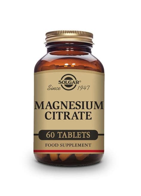 Magnesium Citrate Tablets 60/120s