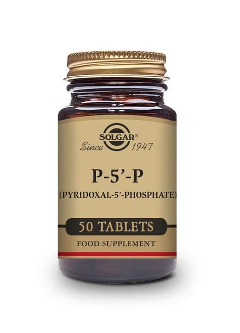 Pyridoxal-5-Phosphate (P-5-P) (Specially Coated 50 mg Tablets)