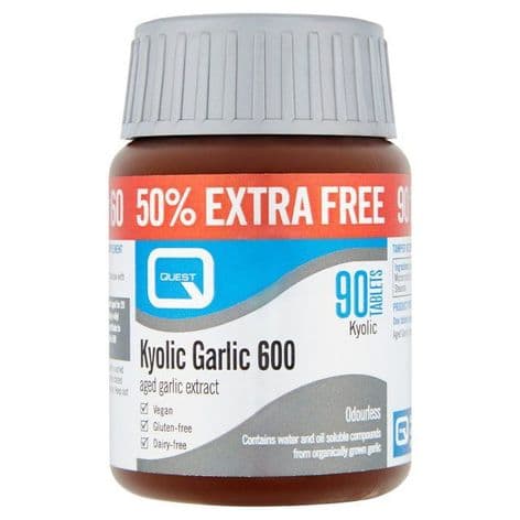 Quest Kyolic Garlic 600 -50% Extra Free