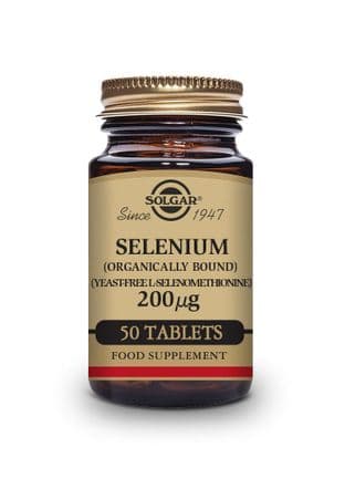 Selenium 200 ug Tablets (Yeast-Free Selenium)