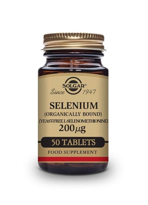 Selenium 200 ug Tablets (Yeast-Free Selenium)