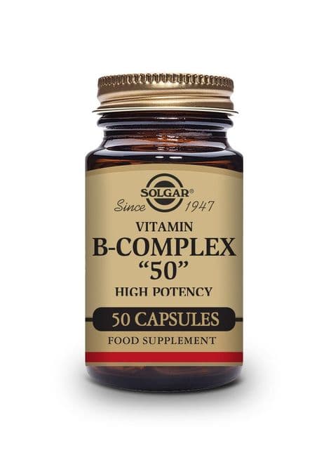 Solgar Vitamin B-Complex 50 High Potency 50Vcaps