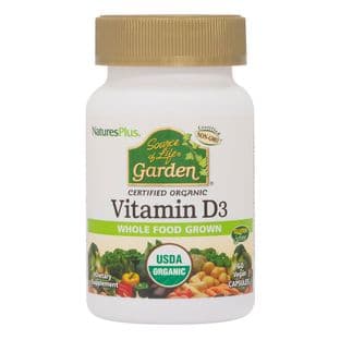 Source Of Life Garden Vitamin D3 5000iu (Vegan) 60 capsules