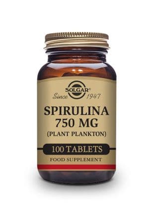 Spirulina 750mg Tablets-Pack of 100