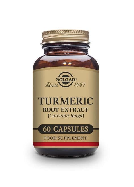 Turmeric Root Extract Vegetable Capsules