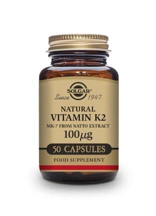 Vitamin K2 100ug Vegetable Capsules