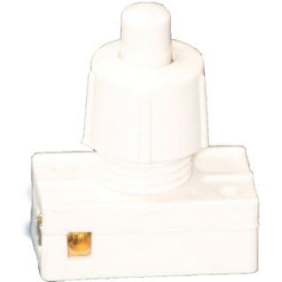 1 amp Push Button Press Switch Short Threaded Shaft for Metal Lights