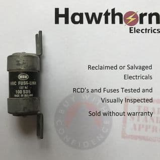 100 Amp MEM 100SD5 HRC Fuse Link (1)