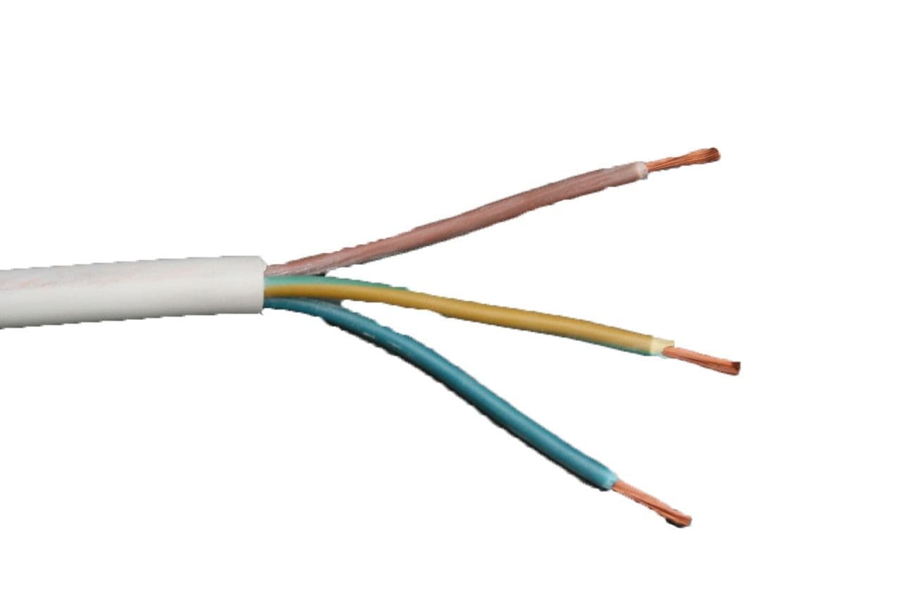 2 5mm 3 Core Butryl Butyl Rubber Heat Resistant Flexible Cable With White Sheath 2 5mm 3 Core Butryl Butyl Rubber Heat Resistant Flexible Cable With White Sheath