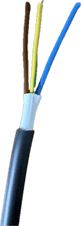 2.5mm 3 Core NYY-J Cable Black 28 Metres