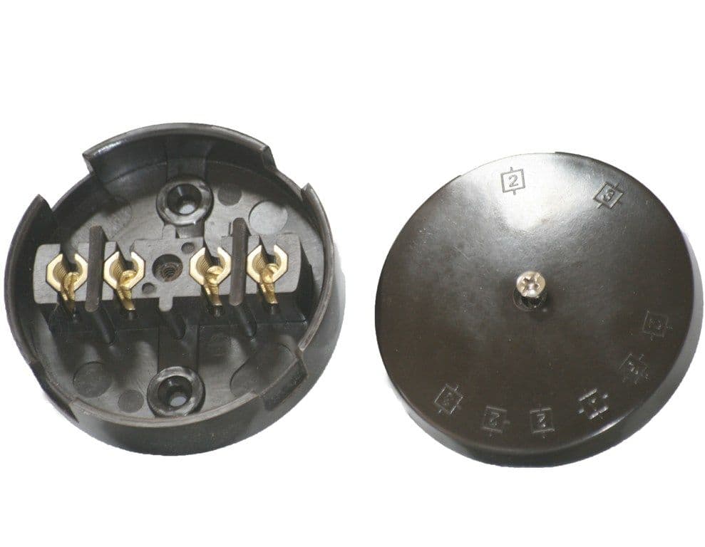 20 amp Junction Box BG 4 Terminal Brown Junction Box