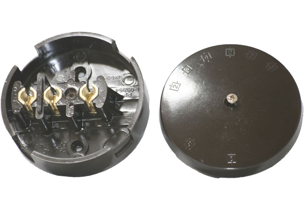 30 Amp Junction Box 3 Terminals Brown