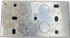 35mm Deep 2 Gang Knockout Box KO Flush Back Box Galvanised Back Box