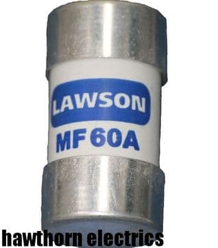 60 Amp House Service Cutout Cartridge Fuse BS1361 MF60 60LR85 60A Now Known as MF63A