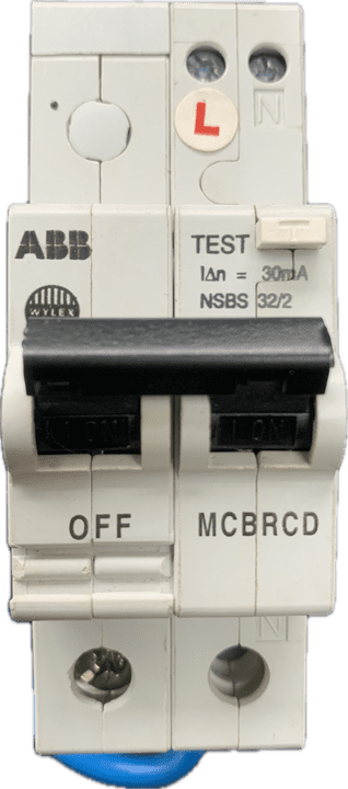 ABB NSBS 32/2 C32 MCBRCD 30mA Combined 32A Type C MCB and 30ma RCD (1)