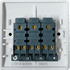 Click CMA013  3 Gang 2 Way Light Switch Plate Switch White 10 amp
