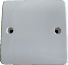 Click CMA060 Single Blanking Plate Single Blank Plate White