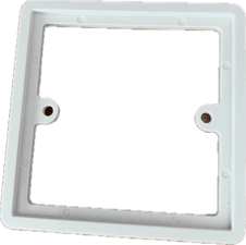 Click CMA095 One Gang Accessory 10mm Mounting Extension Spacer Collar