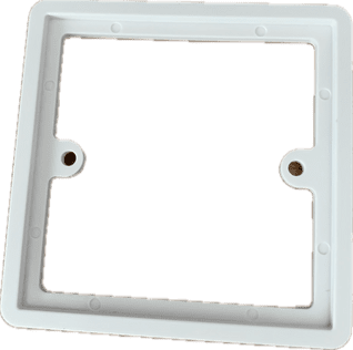 Click CMA095 One Gang Accessory 10mm Mounting Extension Spacer Collar