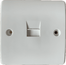 Click CMA124 Telephone Extension Socket White