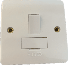 Click CMA651 13 amp Switched Fused Connection Unit Spur White