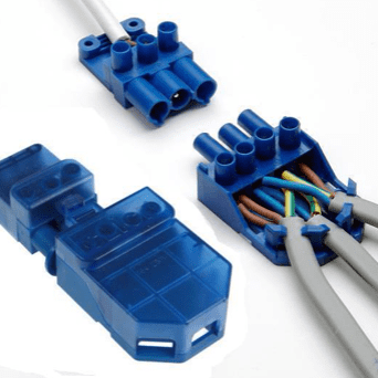 Click CT101C Blue Lighting Junction Box Plug In Connector for ...