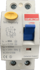 Contactum CPR80 80A 30ma IEC/EN 61008 Type AC RCD for Contactum Consumer Units (2)