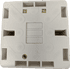 Contactum X1147E Contactum X1147E 47mm 1 Gang Deep Single Surface Moulded Back Box White