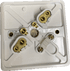 Crabtree 4075 20 amp Cord Outlet Plate