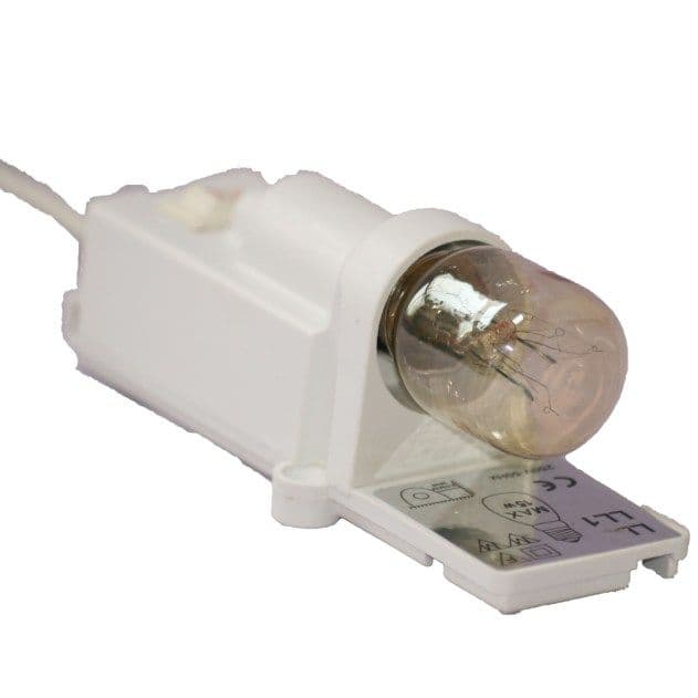 Discontinued Display Cupboard Light Fitting White 15w Max