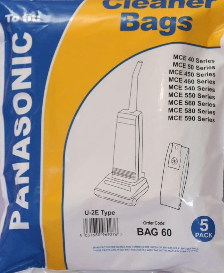 Dust Bags for Panasonic Upright Vacuum Cleaners U2E Hoover Bags