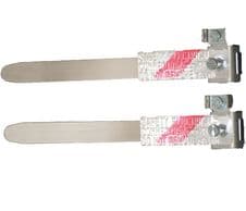 Earth Clamp Pack of 2 Size A-D 14mm ECL14 BS951 Safety Electrical Connection
