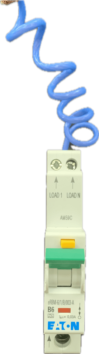 Eaton B6A 30mA RCBO Type A eRBM-6/1/B/003-A (1)