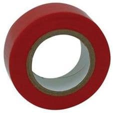 Electrical Insulation Tape Red Tape PVC Insulating 33m Flame Retardant Roll 19mm x 33 Metre